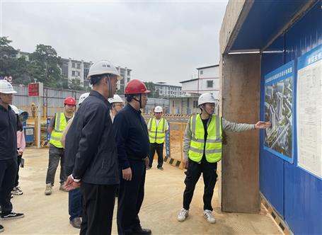黄中到冶建第十二分公司项目开展“五一”节前安全生产检查